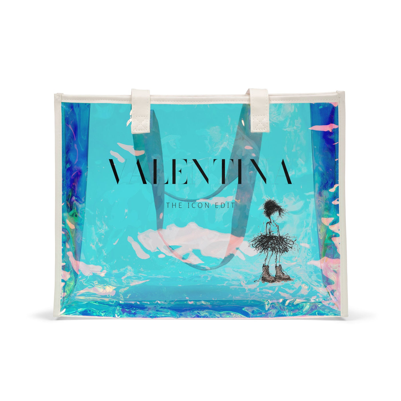 Beach Holographic Tote Bag