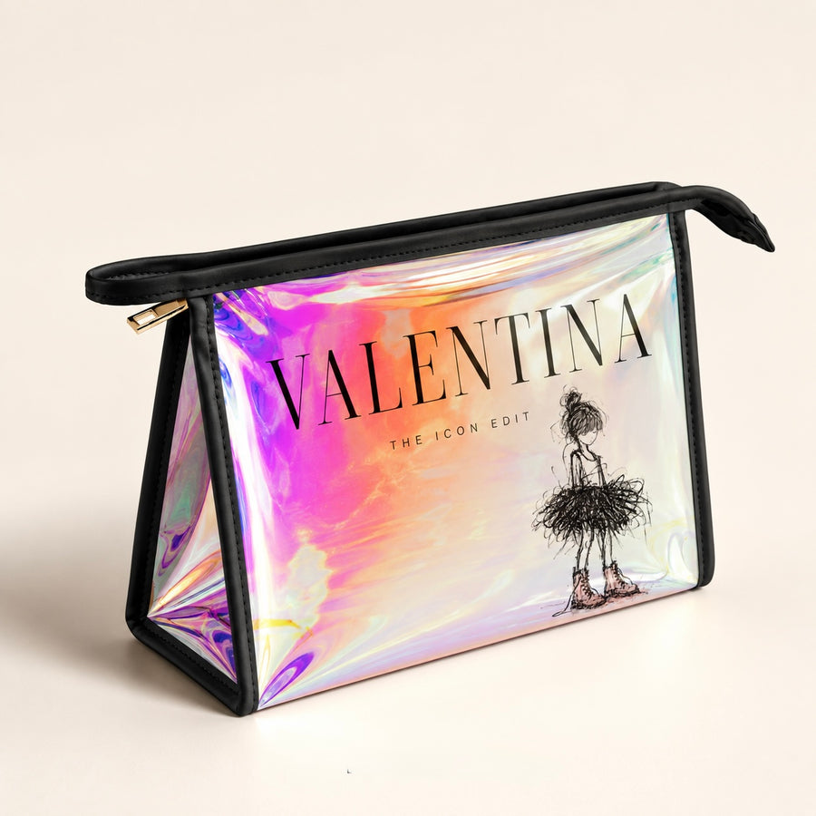 Personalized Icon Edit Makeup Bag