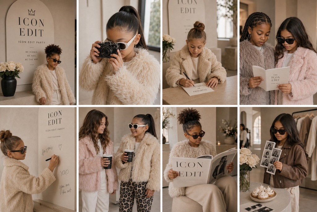 THE ICON EDIT — DIY Printable Birthday Exhibition