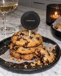 Crow & Crown halloween edit cookies food topper — printable shown in use