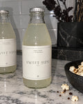 Crow & Crown halloween organic modern sweet sips bottle — printable shown in use