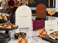 Give Thanks and Harvest Spritz Thanksgiving printables with Small Bites and Savory Sides cards